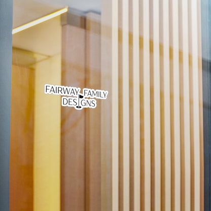Fairway Family Designs Kiss-Cut Vinyl Decals