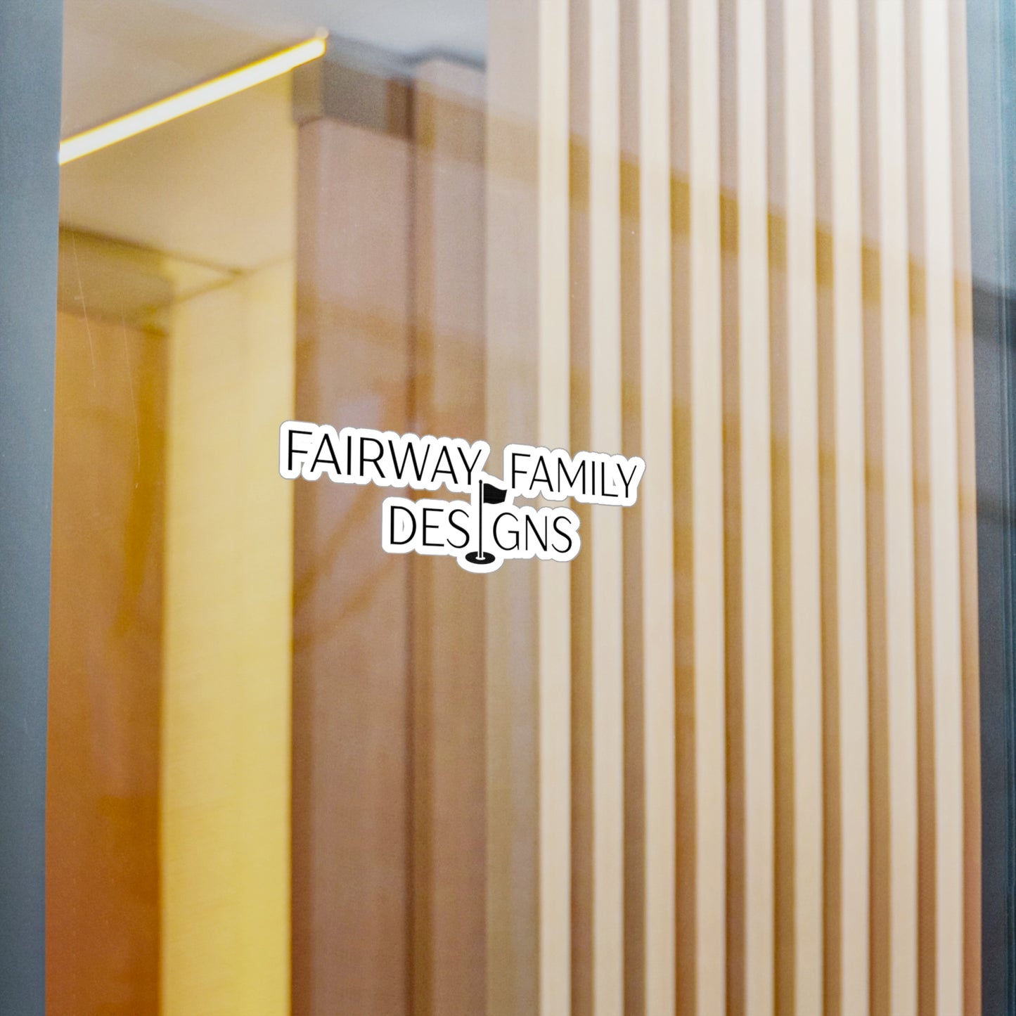 Fairway Family Designs Kiss-Cut Vinyl Decals