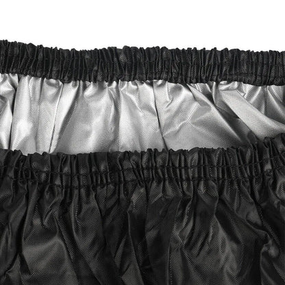 Waterproof Golf Cart Cover Zipper 4 Passenger EZ GO Club Car Elastic Hem