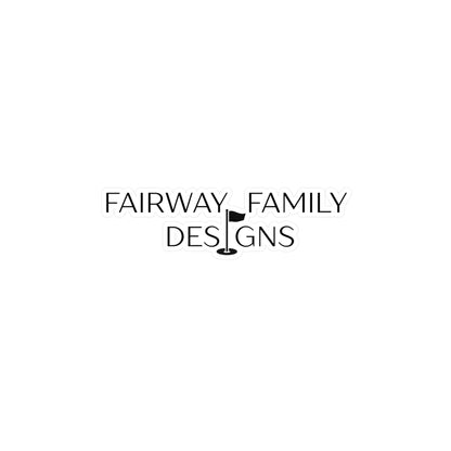 Fairway Family Designs Kiss-Cut Vinyl Decals