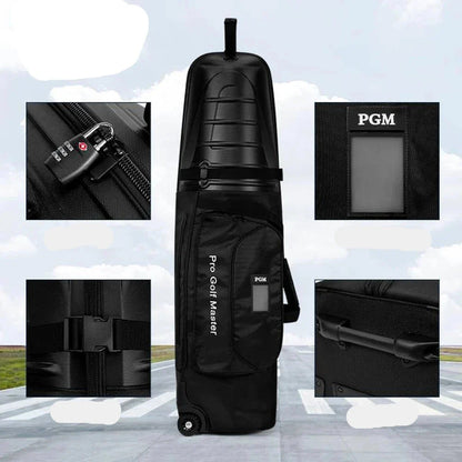 Premium Golf Travel Bag  Roller  Hard Case  Anti-Collision