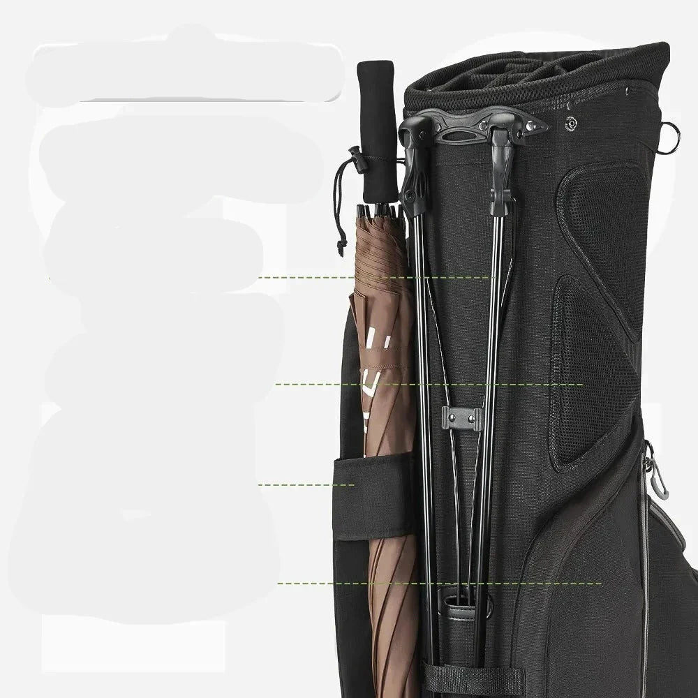 Durable 14-Way Golf Stand Bag for Men & Women